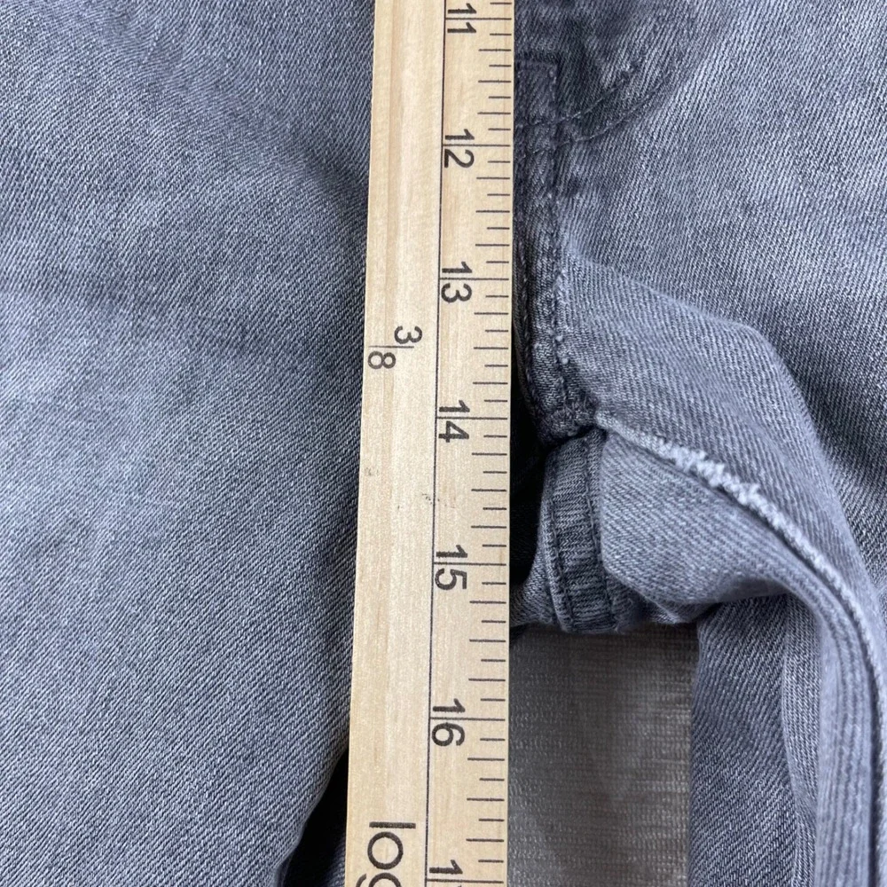Levi's 541 Athletic Taper Mens 42x32 Grey Denim Jeans Stretch Casual Pants